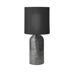 Cozy Living - Coco Keramisk Lampe - COAL METALLIC m. Skygge