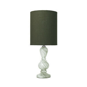 Cozy Living - Christine glaslampe - SEAGRASS SWIRL m. Army Shade