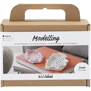 Creativ Company - Mini DIY Kit Modellering, Skål, 1 pk.