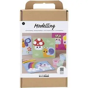 Creativ Company - DIY Kit Modellering, Dekorationsplade, 1 pk.