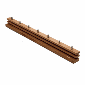 Image of Trip Trap - Cutter Knagerække 100 cm, teak