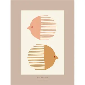 ViSSEVASSE - Bird And Fish - 50x70 cm 