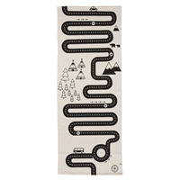 OYOY - Adventure Rug -  Sort/sand