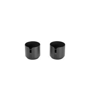 DesignBite - BIG HUG Multifunktionel lysestage - sæt med 2 stk. – Black