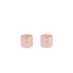 DesignBite - BIG HUG Multifunktionel lysestage - sæt med 2 stk. – Blush