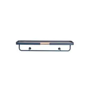 DesignBite - BIG HUG knagerække med hylde – Midnight blue