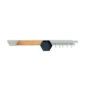 DesignBite - Hexagon - Multi hylde - Basic – Midnight blue/