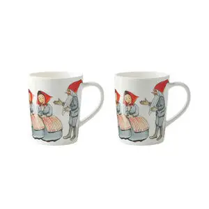 Design House Stockholm - Elsa Beskow Mulled Wine Mugs (Set of 2) - Elf Family
