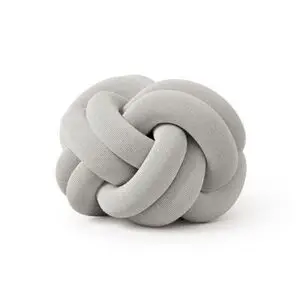 Design House Stockholm - Knot cushion - White grey