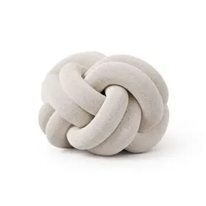 Design House Stockholm - Knot cushion - Cream