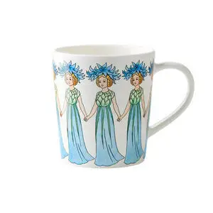 Design House Stockholm - Elsa Beskow Mug 40 cl with handle - Cornflower