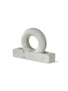 Design House Stockholm - Tondo Mortar & Pestle - Grey/white