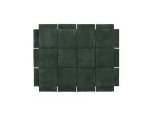 Design House Stockholm - Basket Rug 185*240 - Green