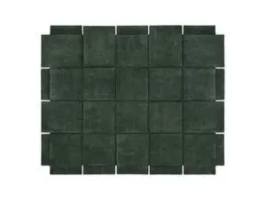 Design House Stockholm - Basket Rug 245*300 - Green