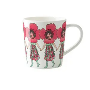 Design House Stockholm - Elsa Beskow Mug 40 cl with handle - Poppy