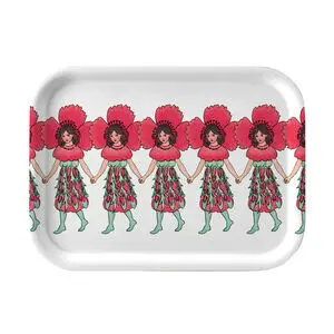 Design House Stockholm - Elsa Beskow Tray 20x27 - Poppy