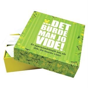 Kylskåpspoesi  spil - Det burde man jo vide 