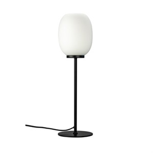 Dyberg Larsen - DL39 bordlampe - Opal/Sort