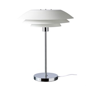 Dyberg Larsen - DL45 bordlampe - Mat hvid