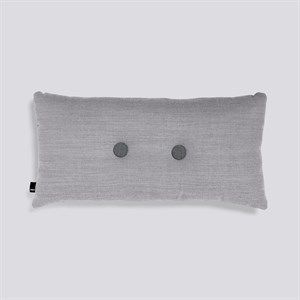 Image of Hay pude - Dot cushion 2 dots surface - Lysegrå