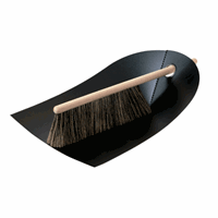 Normann Copenhagen - Dustpan og Broom (fejebakke) - black