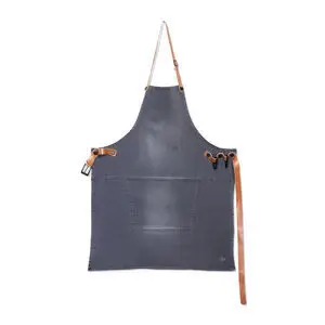 DutchDeluxes - Forklæde - BBQ Style - Washed Grey Denim