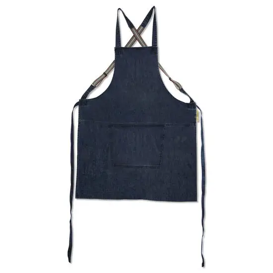 DutchDeluxes - Forklæde - Suspender Series - Denim Brut