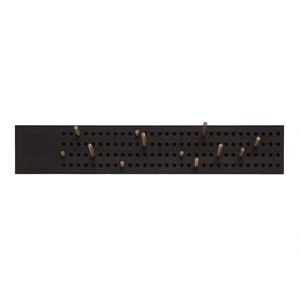 Image of We Do Wood - Alternativ knagerække - Dark - Vandret - Large