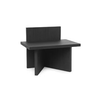 Ferm Living - 'Oblique' Taburet/bord - Sort