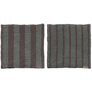 Mette Ditmer - ELVIRA karklud (2-pack) - Pine Green