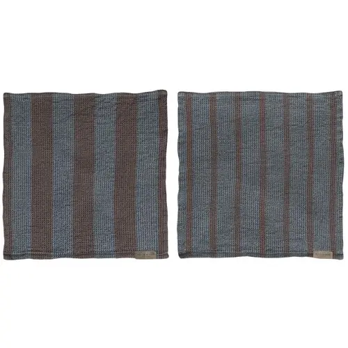 Mette Ditmer - ELVIRA karklud (2-pack) - Slate Blue