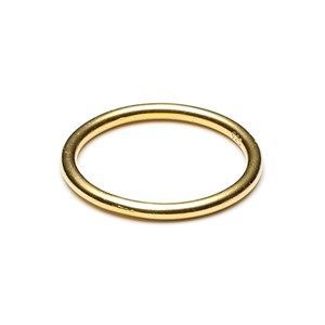 Image of Louise Kragh - Fingerring - Enamel - guld (str. 49)