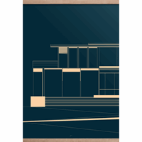 Enklamide - Arkitekt - Etage K50 - 50x70 cm