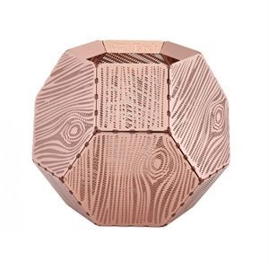 Image of Tom Dixon lysestage - Etch Tea Light Wood (kobber)