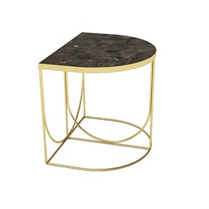 Image of AYTM - SINO Sidebord - Guld & brun