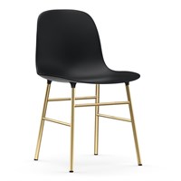 Normann Copenhagen - Form stol - Sort/messing