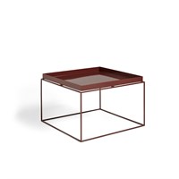 HAY bord - Brunt Tray table  60x60 cm - Chocolate high gloss 