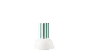 Image of Tivoli x Normann - Funfair vase - hvid/grøn