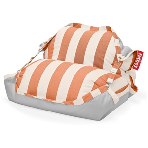 Fatboy - Udendørs sækkestol Original Floatzac - Stripe Orange Creme