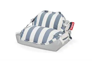 Fatboy - Udendørs sækkestol Original Floatzac - Stripe Ocean Blue
