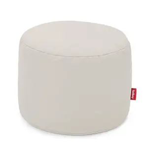 Fatboy - Puf - Point Canvas Recycled - Ø50x35 cm - Cool Grey