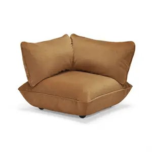 Fatboy - Sumo Corner Seat Velvet - Almond