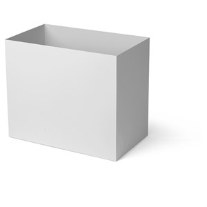 Ferm Living -  Plant Box Pot - large - Lysegrå