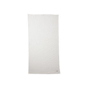 Image of Ferm living - økologisk badehåndklæde hvid (70 x 140 cm)