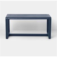 Ferm Living - Børnebænk - Dark blue