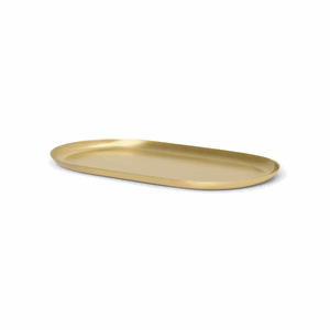 Ferm Living - Basho Tray - Oval - messing