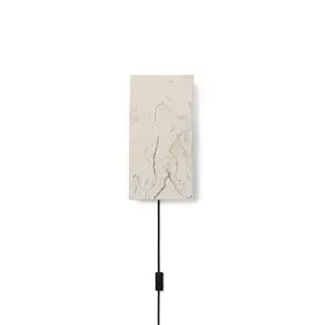 Ferm Living - Væglampe - Argilla Lamp - Marble White