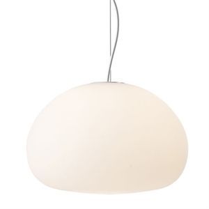 Image of Muuto - Fluid pendant - opal white Ø 23 cm