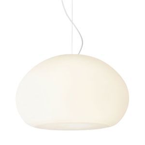 Image of Muuto - Fluid pendant - opal white Ø 42 cm