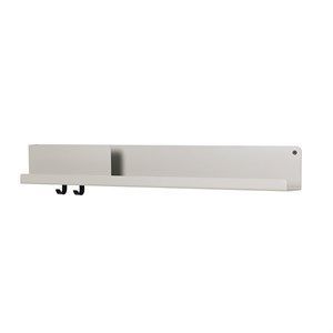 Image of Muuto - Hylde - Folded Shelves - Grey - Large